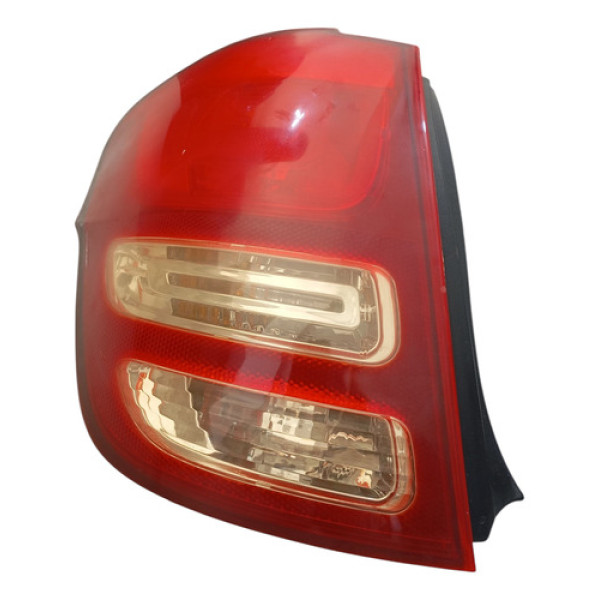 Lanterna Citroen C3 1.5 2013 2015 Lad Esquerd Lente Ofuscada Esquerdo/motorista Vermelho