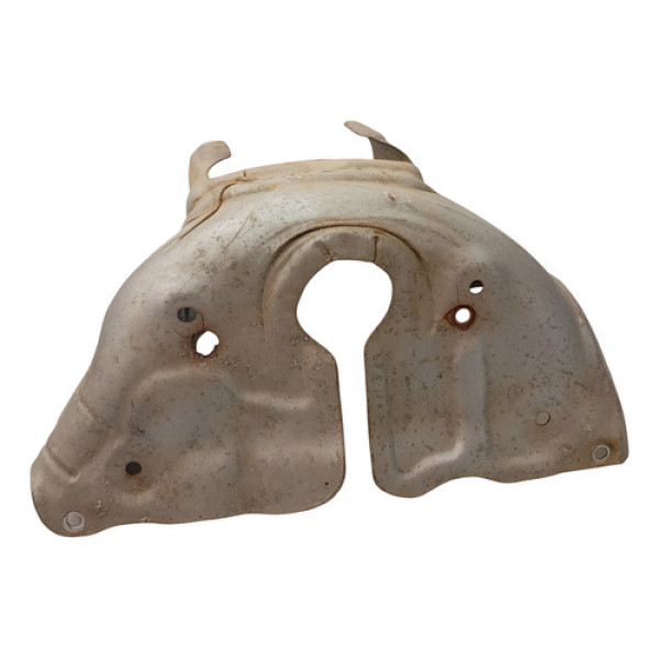 Protetor Defletor Coletor De Admissão Do Escape C3 1.5 2015 Prateado