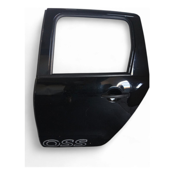 Porta Traseira Esquerda Citroen Aircross 2014 Traseira Esquerda Preto