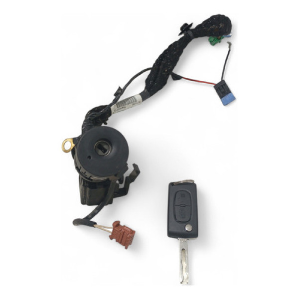 Comutador Cilindro Chave De Ignição Citroen C3 2013 A 2019