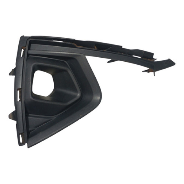 Moldura Farol Milha Neblina Esquerdo New Fiesta 2017 A 2019 Preto Esquerdo