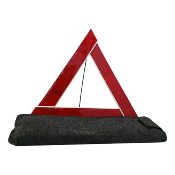 Triângulo De Segurança Estamparia Polista Com Base Pesada