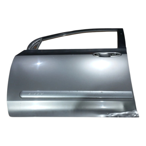 Porta Dianteira Esquerda Honda City 2011 C/detalhe Dianteira Esquerdo Cinza-escuro