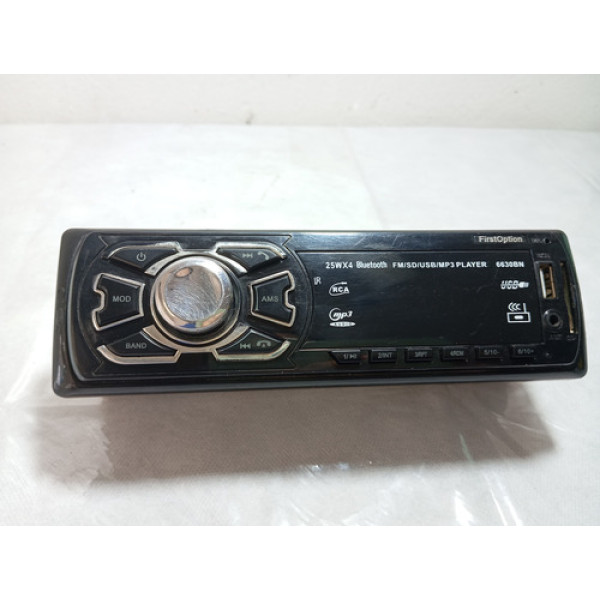 Rádio Bluetooth Fm/sd/usb/mp3 Player Firstoption