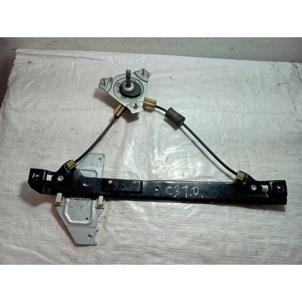 Máquina De Vidro C3 2013/2019 Original Traseira Direita 9676