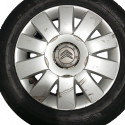 Pneu Aro 15 Com Roda Citroen C/detalhe