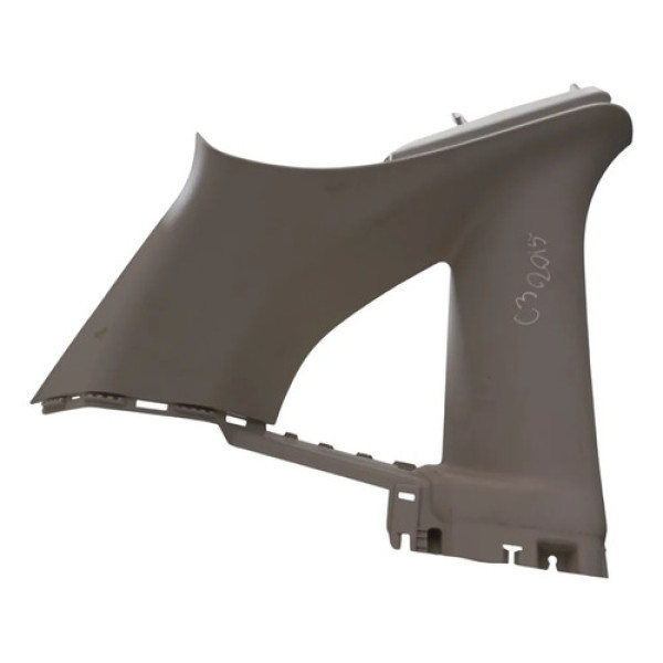 Moldura Vidro Fixo Citroen C3 1.5 2013 2015 Traseiro Esquerd Bege