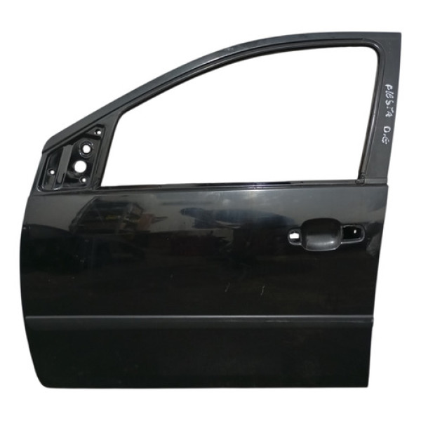 Porta Dianteira Ford Fiesta 2009 2011 A 2012 Lado Esquerdo Dianteira Esquerdo Preto
