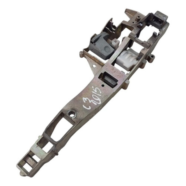 Suporte Maçaneta Externa C3 1.5 2015 2016 Dianteiro Esquerdo Cinza Traseira