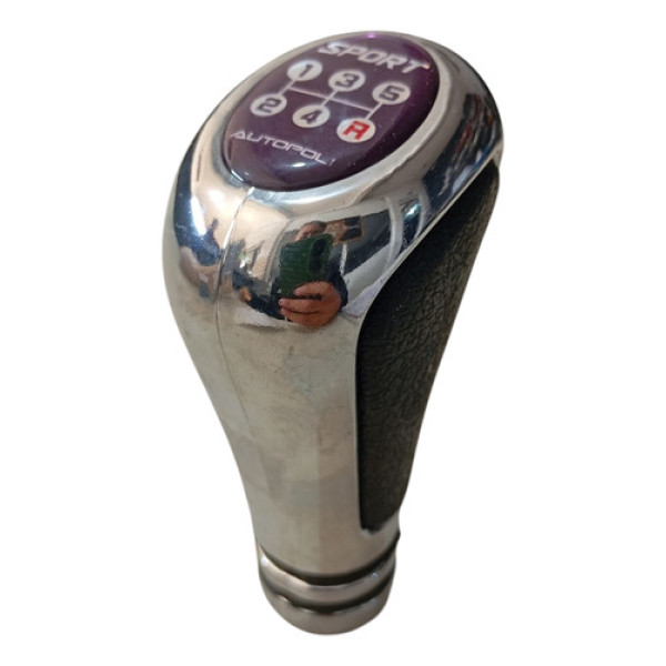 Manopla Da Marcha Câmbio Paralela Citroen C3 1.5 2015 Preto