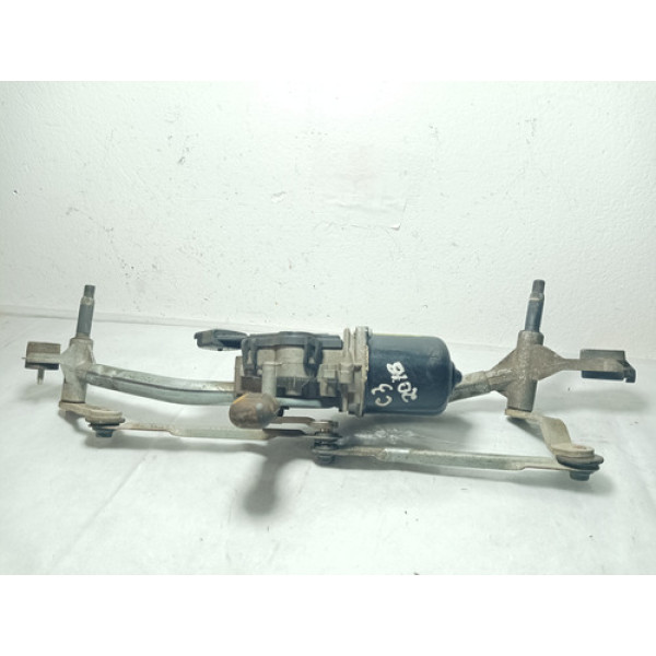 Galhada/máquina Motor Do Limpador Do Parabrisa C3 1.6 2018