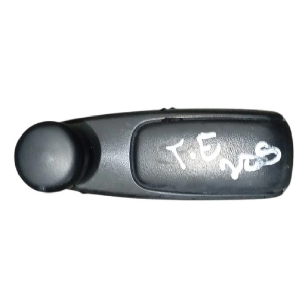 Manivela Do Vidro Traseiro Esquerdo Peugeot 208 2014 2015 Cinza-escuro