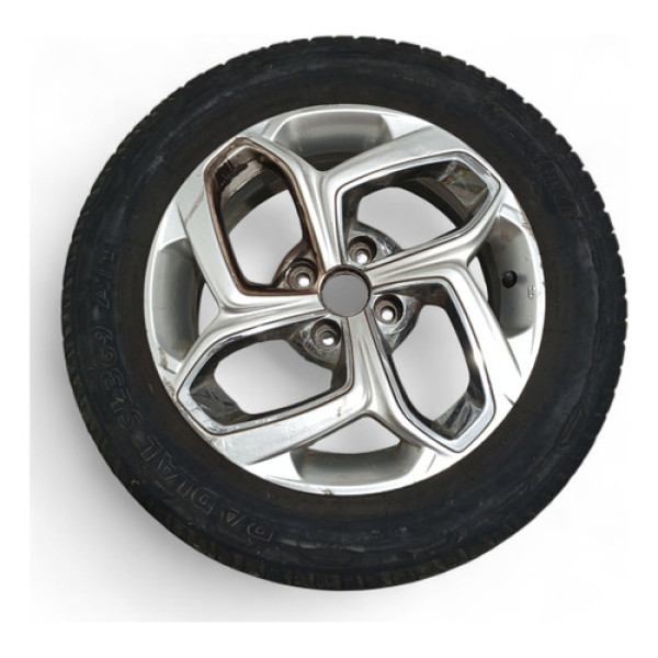 Pneu Aro 16 Com Roda Citroen C/detalhe