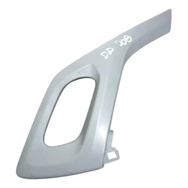 Moldura Maçaneta Interna Dianteira Direita Peugeot 208 2014 Cinza Dianteira