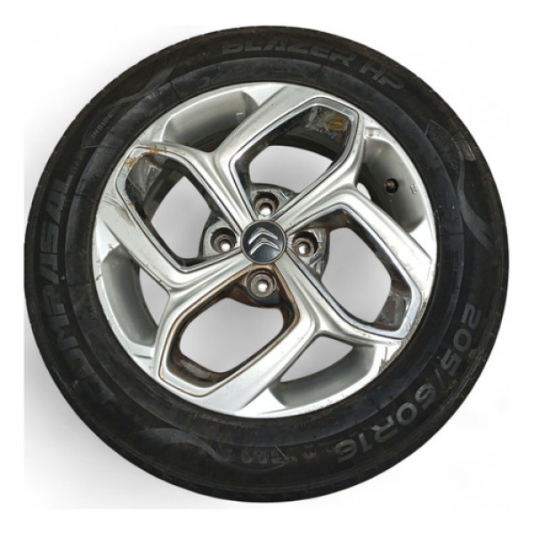Pneu Aro 16 Com Roda Citroen C3 C/detalhe