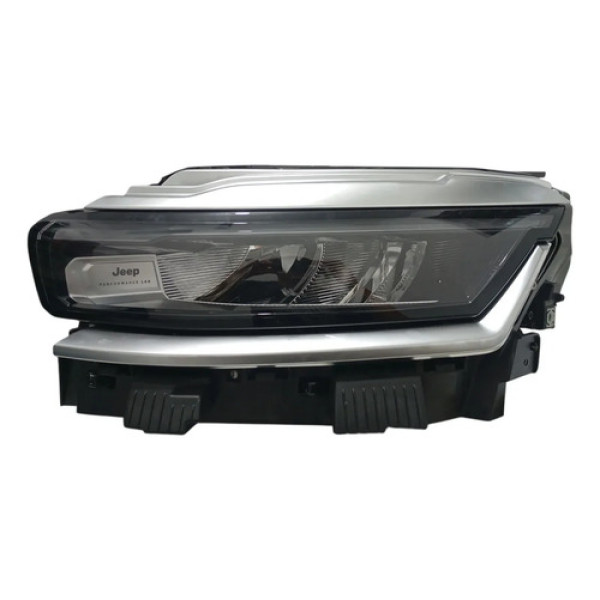 Farol Jeep Commander 2021-2026 Prata Ld Prateado Direito/passageiro