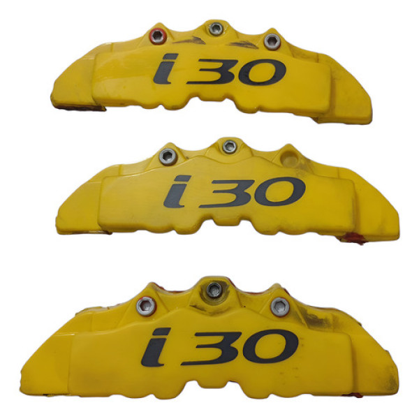 Kit Com 3 Capa Pinça De Freio Hyundai I30 2.0 2009 A 2012