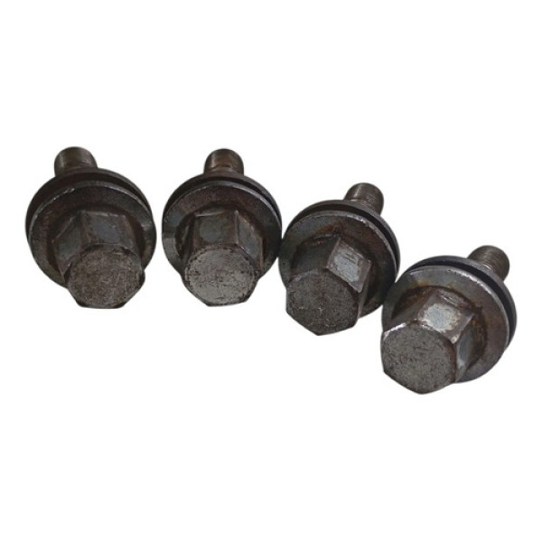 Jogo Parafusos De Roda C/4 Citroen C3 2014 A 2016 Prateado