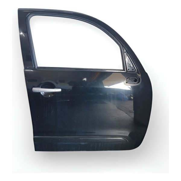 Porta Dianteira Direita Citroen C3 Picasso 2014 Dianteira Direito Preto