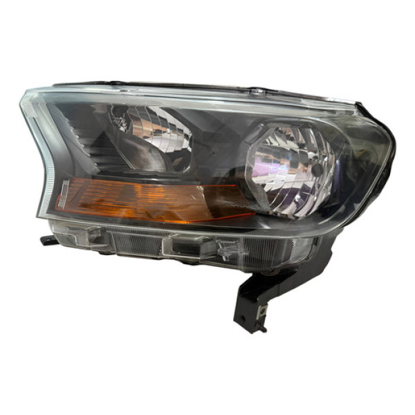 Farol Esquerdo Ford Ranger 2016 A 2023 C/ Detalhe Na Lente
