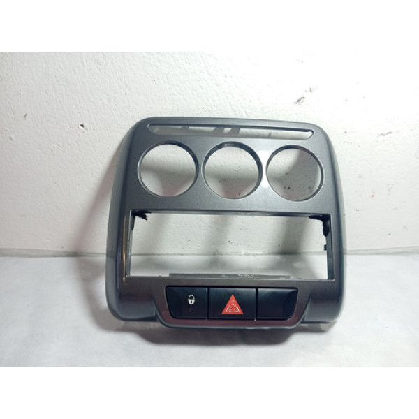 Moldura C/botão Comando De Ar Citroen C3 2015 Preto