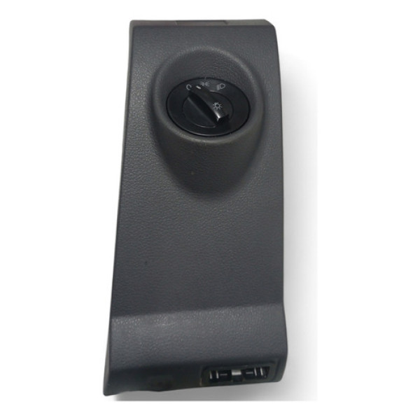 Moldura Com Botão Chave Farol Volkswagen Amarok 2011 A 2016