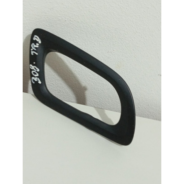 Moldura Puxador Interno Peugeot 308 Traseira Direita