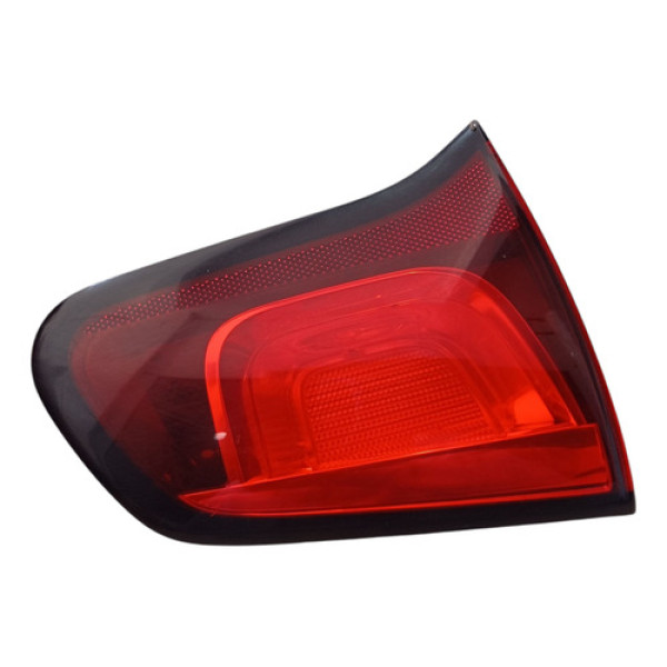 Lanterna Tampa Traseira C3 1.5 2013 2015 Traseir Esquerda Esquerdo/motorista Vermelho