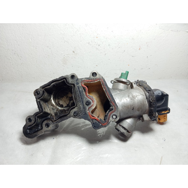 Carcaça Válvula Termostática Citroen C3 2015  1.5