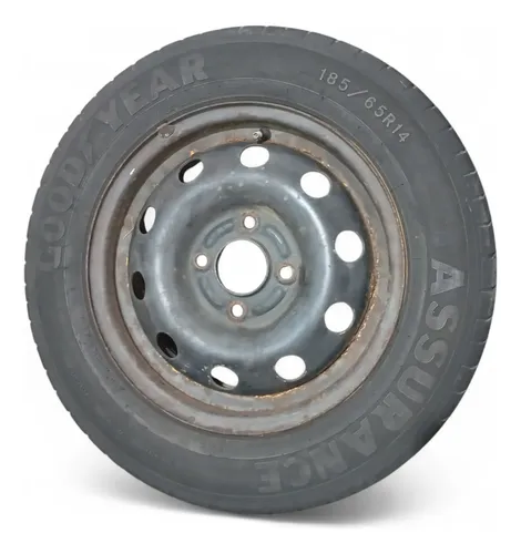 Pneu Aro 14 Goodyear Com Roda De Ferro T